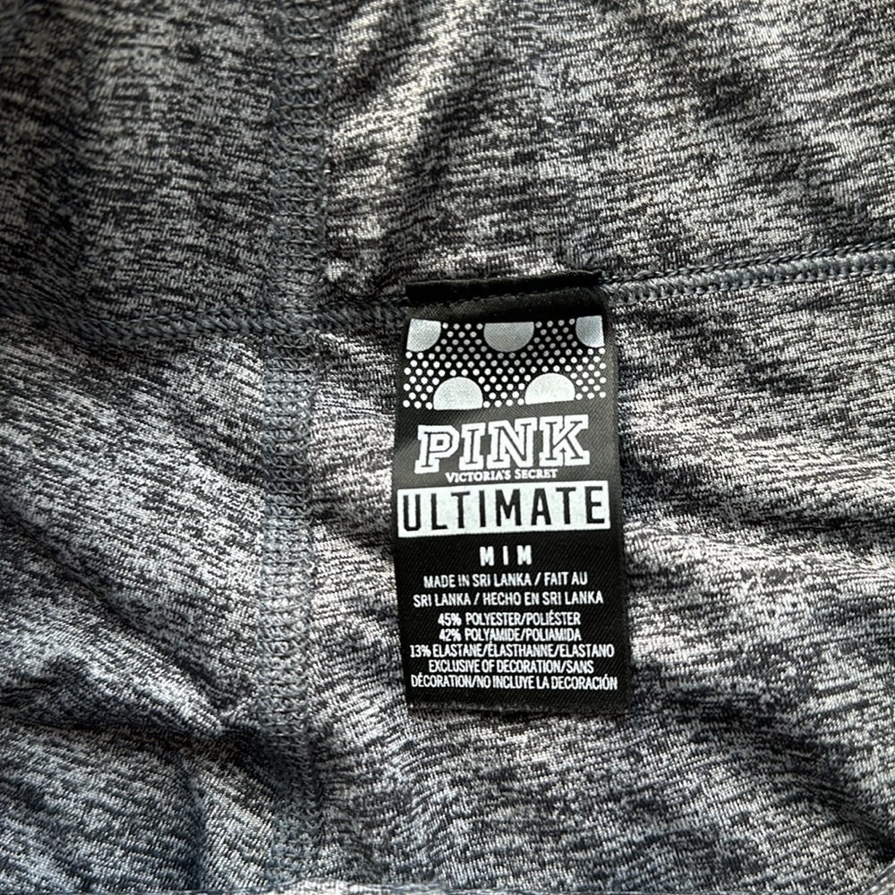 VS PINK Ultimate Legging Logo Grey size M - Picture 4 of 7